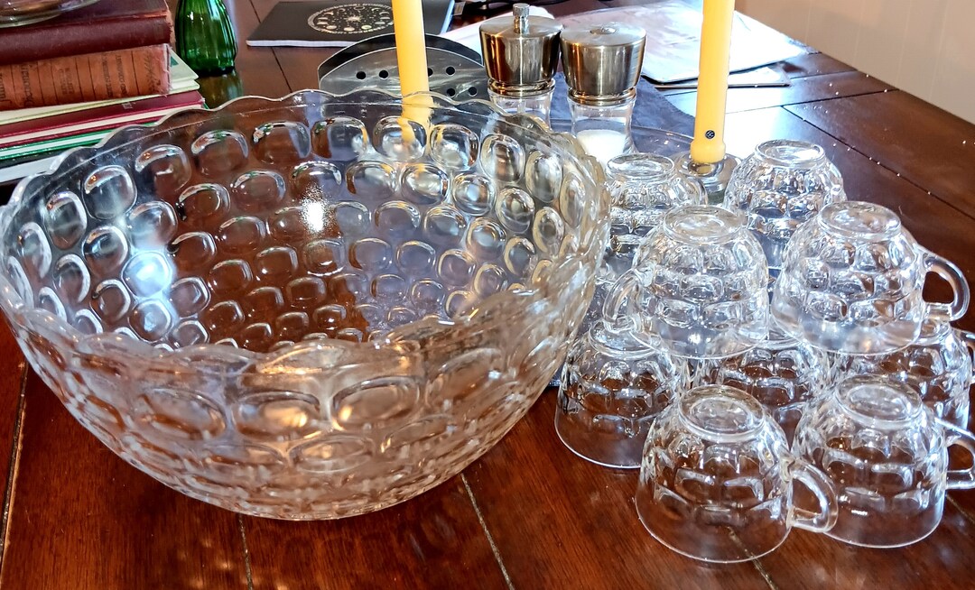 Vintage Federal Glass Colonial 