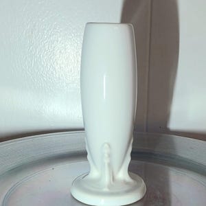 Fiestaware Fiesta White Bud Vase Homer Laughlin