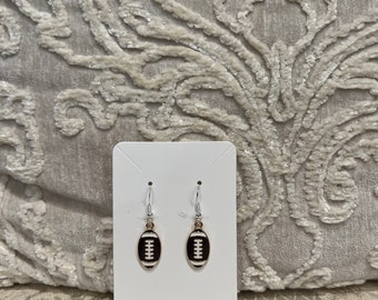 Football Dangly Earings (comes with back)