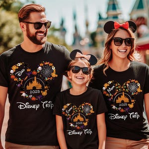 Camisetas familiares de Halloween 2026 de Disney: camisetas a juego que no dan tanto miedo