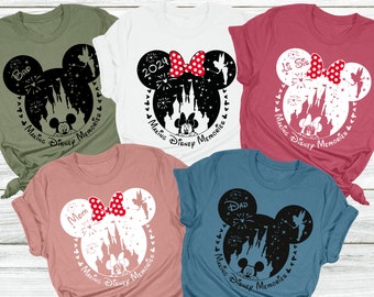 Custom Disney Family Vacation Shirts, Magical Kingdom Tees