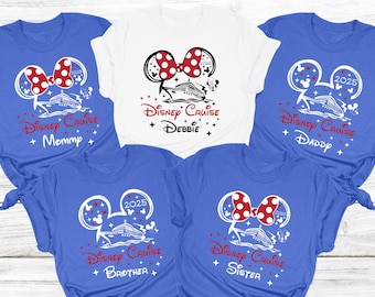 Custom Disney Cruise Family Matching Shirt, Group Vacation Tee