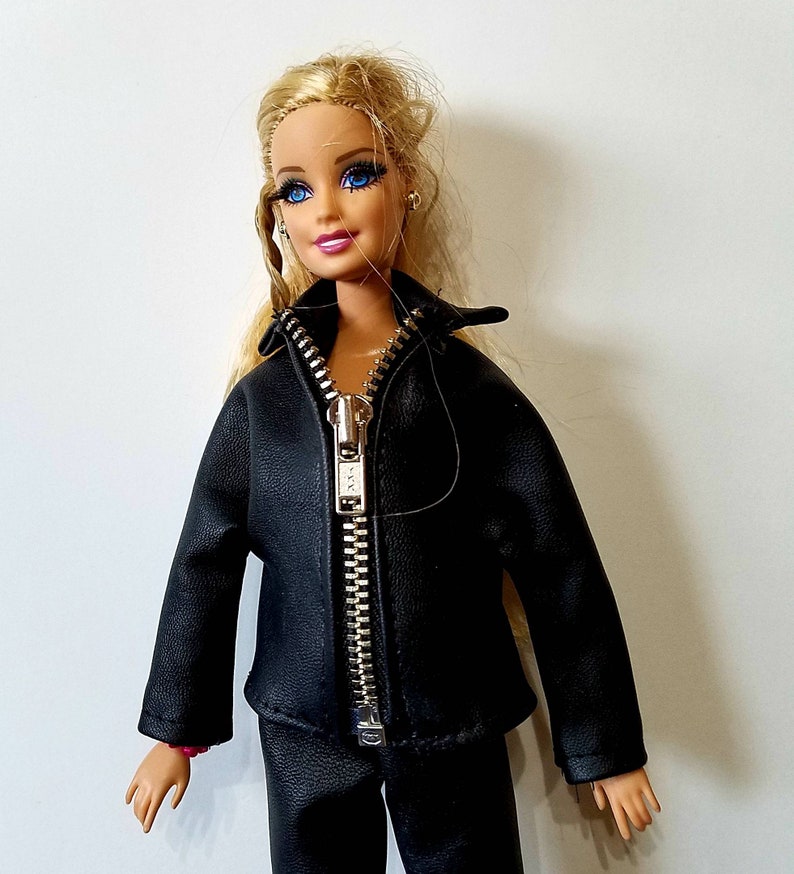 barbie leather jacket