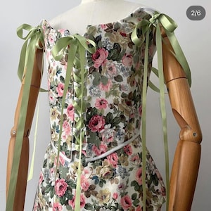 Corset with Flowers