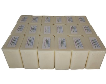 18 lb CREAMY GOAT'S MILK Melt And Pour Soap Making DiyBase Goats Goat Glycerin 100% All Natural Wholesale Bulk Rspo Sustainable Palm Oil