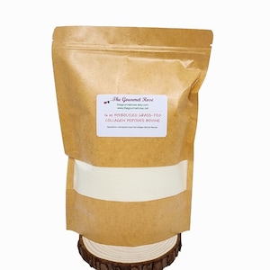 1 lb GRASS-FED COLLAGEN Peptides Powder Hydrolyzed Type 1 & 3 Hydrolysate Bovine 90% Protein Natural Health Supplement Pure Superfood 16 oz
