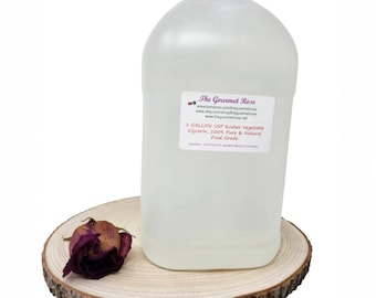 GALLON VEGETABLE GLYCERIN Liquid Certified Kosher Food Grade Diabetic Sugar Substitute Professional Soap Making Supply Wholesale Bulk 128 oz