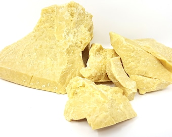 10 lb ORGANIC COCOA BUTTER Unrefined Food Grade Raw Prime Pressed Pure All Natural Golden Yellow Cacao Lotion Soap Additive Bulk Wholesale