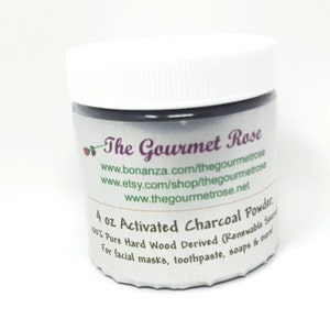 4 oz AKTIVKOHLE POWDER Food Grade Pure Detox Entgiftung Akne Heilmittel Gesichtsmaske Natürliche Zahnpasta Teeth Whitener Kokosnussschale