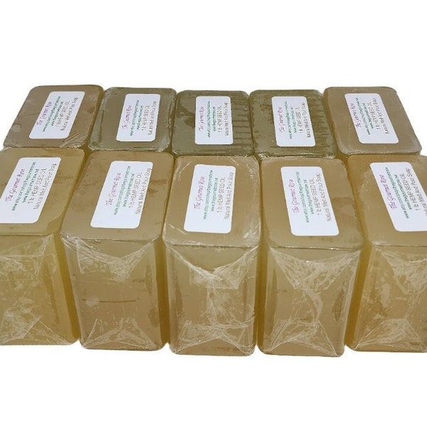 10 lb or 18 lb HEMP SEED OIL Melt And Pour Soap Base Unrefined Olive Pure Castile 100% All Natural Wholesale Bulk Glycerin Face Body Luxury