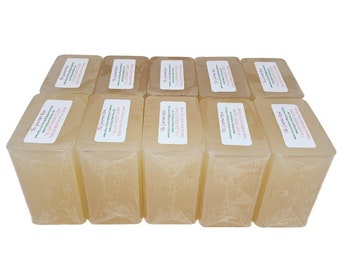 10 lb or 18 lb LOW SWEAT CLEAR Melt And Pour Soap Base Glycerin Glycerine 100 All Natural Wholesale Bulk sls Free No Detergent Sustainable