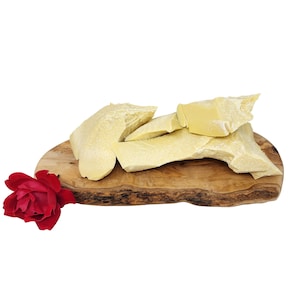 5 lb ORGANIC COCOA BUTTER Unrefined Raw Prime Pressed Food Grade Edible Chocolate Making Yellow Cacao Body Cosmetic Soap Bulk Wholesale image 1