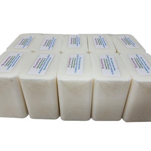 10 lb ORGANIC COCONUT CREAM Milk Soap Melt And Pour Base Vegan Glycerin 100% All Natural Base Wholesale Bulk No SLs Paraben Sulfate Free