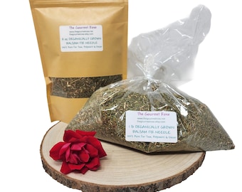 1 lb 2 lb ORGANIC BALSAM FIR Needle Dried Cut Tea Natural Home Fragrance Wreaths Potpourri Maine Tree Forest Sachet Bulk Wholesale 8 oz 16oz