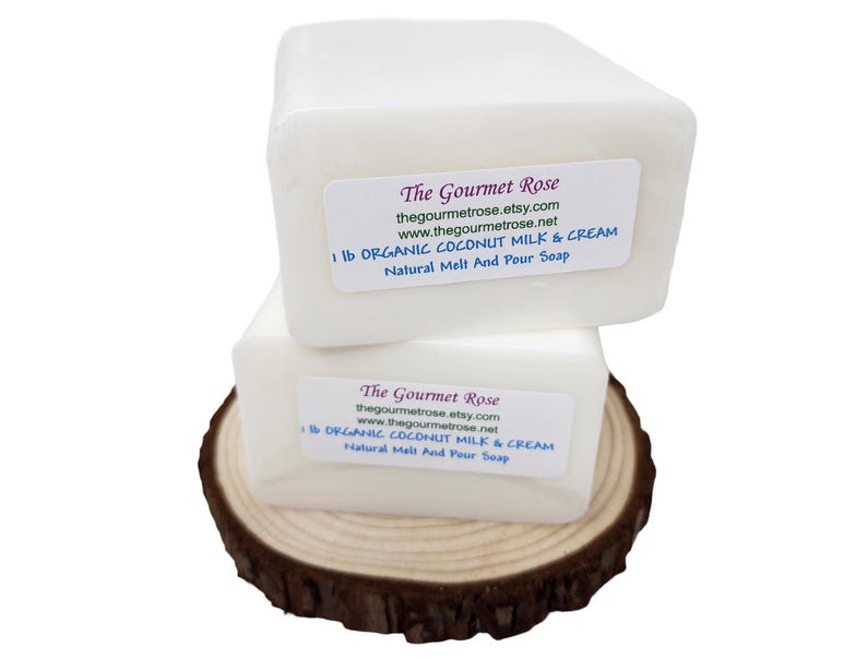 Coconut Milk Cream Melt And Pour Soap Base All Natural