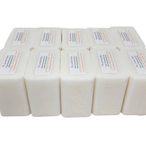 10 lb TRIPLE BUTTER SOAP Base Melt And Pour Cocoa Mango Shea Natural Vegan No SLs Sulfate Free Non Gmo Certified Sustainable Wholesale Bulk