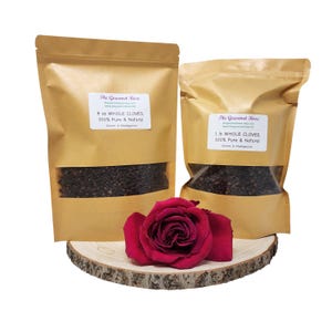 1 lb WHOLE CLOVES MADAGASCAR Kosher Gourmet Culinary Food Grade Bulk Wholesale Baking Dessert Spice Cooking Clove Simmer Pot Potpourri 8 oz