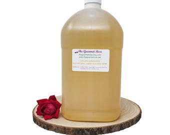 Jabón líquido de 1 galón, glicerina, aceite de oliva, espeso, Castilla, sin perfume, 100 % natural, vegano, para manos, cuerpo, baño, ducha, gel facial, venta al por mayor.