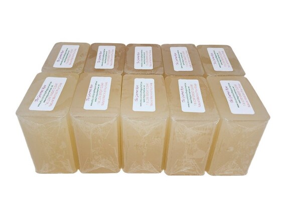 ORGANIC OIL] CLEAR GLYCERINE MELT & POUR SOAP BASE