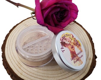 COGNAC BRANDY BRONZER Natural Blush Cheek Highlighter Pure All Natural Mineral Sheer Bare Makeup Cover Minerals Jar Bare Skin Face Highlight