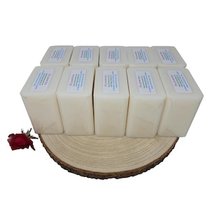Sabonete de leite cremoso de coco orgânico de 10 libras, base para derreter e despejar, glicerina vegana, base 100% natural, atacado a granel, sem SLs, sem parabenos e sem sulfato imagem 1
