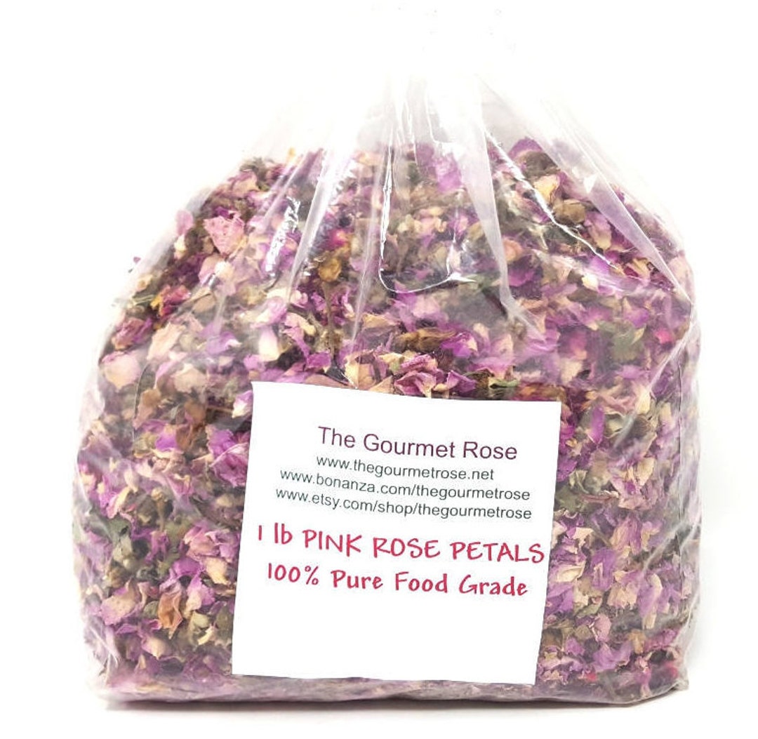 1 Lb RED ROSE PETALS & Buds Edible Tea Dried Real Wedding Confetti Flowers  Toss Potpourri Bath Sachets Botanical Herb Bulk Wholesale 16 Oz 