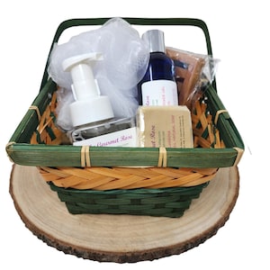 NATURAL BATH GIFT Basket Set Liquid Foaming Hand Wash Cold Glycerin Bar Soap Dish Loofah Bath Wash Shower Gel Custom Made To Order Soaps
