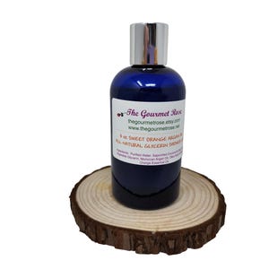 8 Unzen ARGAN BODY WASH Süßorange ätherisches Öl Marokkanisches Öl Luxus Duschgel Ganz natürliche Glycerin Seife Bad Körperreiniger Biologisch abbaubar