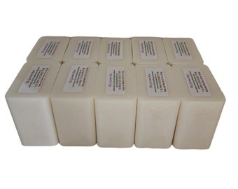 10 or 18 lb COCOA BUTTER SOAP Base Melt and Pour Glycerine Prime Pressed Raw Unrefined All Natural Wholesale Bulk