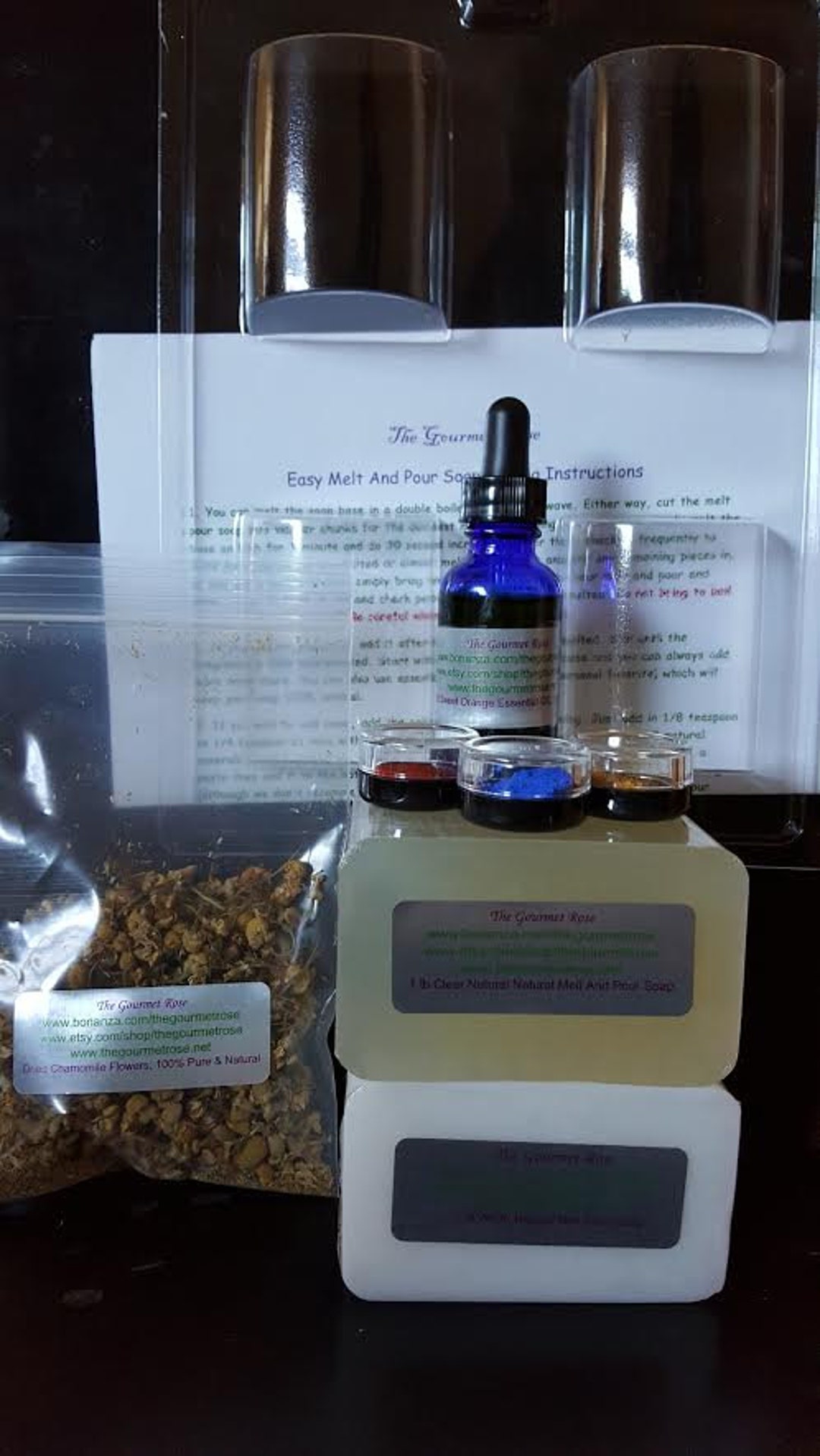 SOAP MAKING KIT 100 All Natural Melt and Pour Glycerin Diy Soapmaking