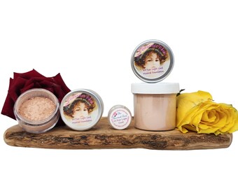 FAIR LIGHT COOL Foundation #3 Pink Neutral Tones Matte Powder Minerals Bare All Natural Mineral Makeup Full Size Sample Jar 1 oz Bulk Refill
