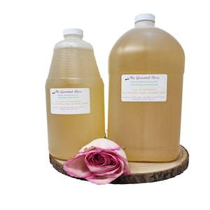 Sabonete líquido de 1 ou 1/2 galão, 100% natural, sem perfume, puro, vegano, para mãos e corpo, sabonete líquido para banho, shampoo para cães, atacado, sem sulfatos e parabenos.