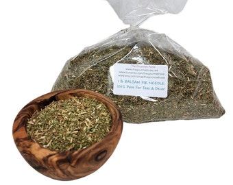 1 lb 2lb ORGANIC BALSAM FIR Needle Dried Cut Tea Natural Home Fragrance Wreaths Potpourri Maine Tree Forest Sachet Bulk Wholesale 8 16 32 oz