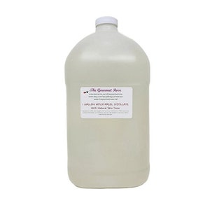 1 GALÓN WITCH HAZEL Toner Distillate Hamamelis Virginiana Herbal Facial Face 100% Todo Natural Astringente Al Por Mayor Sin Alcohol Sin Alcohol