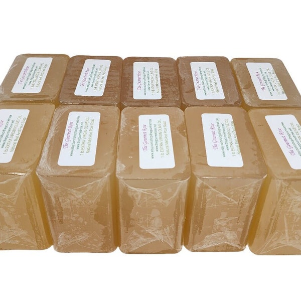 10 lb or 18 lb OLIVE OIL SOAP Extra Virgin Melt And Pour Base Pure Castile All Natural Wholesale Bulk Glycerin Making Diy Soapmaking