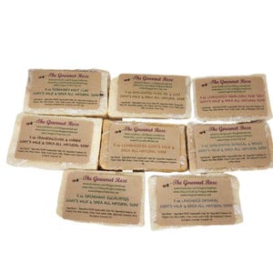 3 oz CALENDULA FLOWER OIL Creamy Goat's Milk Raw Shea Butter Soap All Natural Handmade Cold Processed Process Unscented Bath Bar Goats Goat