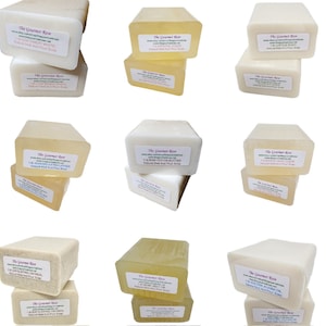 Premium Organic Clear Glycerin Melt & Pour Soap Base DIY Soap Making  1kg/2.2lb