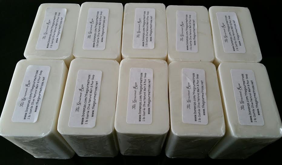 10 lb or 18 lb CASTILE OLIVE OIL Melt And Pour Soap Making Etsy