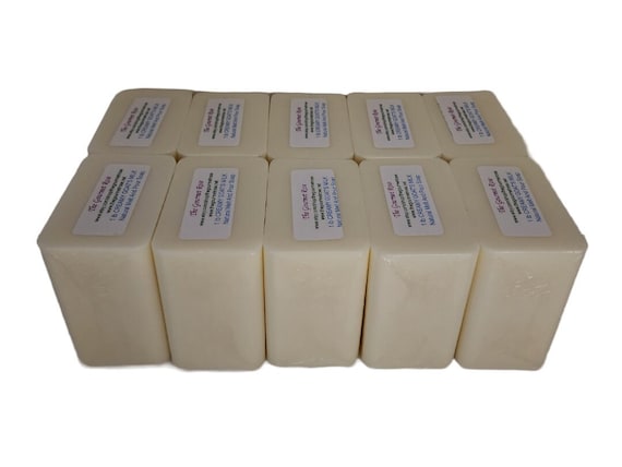 10 Lb 18 Lb CREAMY GOAT'S MILK Soap Melt and Pour Base Goat Goats Glycerine  100% All Natural Sustainable Wholesale Bulk Do It Yourself Craft 