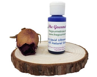 1 oz LIQUID ULTRAMARINE BLUE Oxide Soap Colorant Dye All Natural Skin Care Makeup Color Melt Pour Cold And Hot Process Oil Water Dispersible