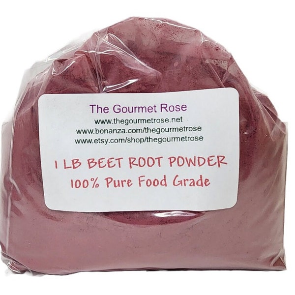 1 lb BEET ROOT POWDER Dried Beets Health Supplement Kosher Superfood Smoothies Natural Food Colorant Soap Dye Vegetable Bulk Wholesale 16 oz