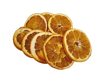 2 oz RODAJAS DE NARANJA ORGÁNICAS Cáscaras de fruta deshidratadas Kosher certificadas secas Té Puro Natural Caramelo de la Naturaleza Popurrí Sidra de manzana caliente