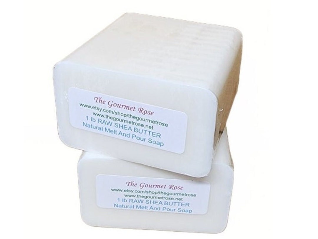 SHEA BUTTER SOAP Melt and Pour Base 100 All Natural Vegan No Sulfate