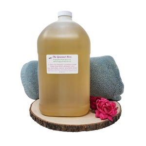 Sapone per bucato biologico, in un gallone, naturale, inodore, multiuso, glicerina, gel liquido vegano, all'ingrosso, sfuso, senza detersivo, ecologico, ecologico, 64+ lavaggi