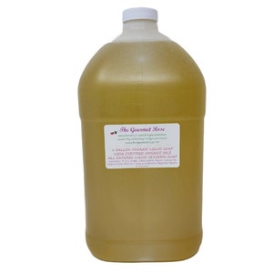 ORGANIC LIQUID SOAP Glycerin Olive Oil Thick Castile Unscented All Natural Vegan Hand Body Bath Wash Shower Gel Face Wholesale Bulk 1 Gallon