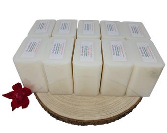 10 lb or 18 lb WHITE Melt And Pour Soap Glycerin Base Glycerin 100% All Natural Wholesale Bulk SLs Free No Detergents Easy Making DiY Craft
