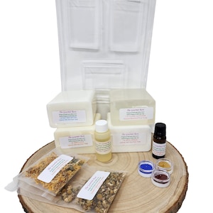 SUPREME SOAPMAKING KIT 100% All Natural Melt And Pour Glycerin DiY Make Your Own Soap Making Easy Do It Yourself Craft Gift Large 16-20 Bars