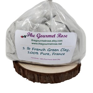 French green clay organic pure body wrap facial mud mask ingredient normal skin