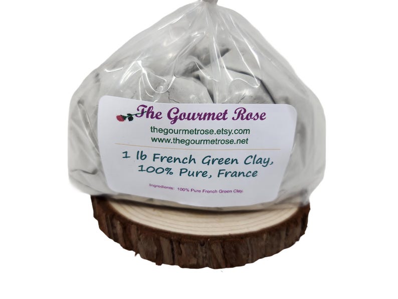 French green clay organic pure body wrap facial mud mask ingredient normal skin