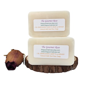 COMPLEXION MELT POUR Soap Making Base Goat's Goat Milk Mango Butter 100% All Natural Base Sodium Laurel Sulfate Paraben Free 1 lb or 2 lb